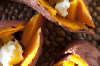 Golden Egg-Stuffed Sweet Potatoes: A Nutritious Twist