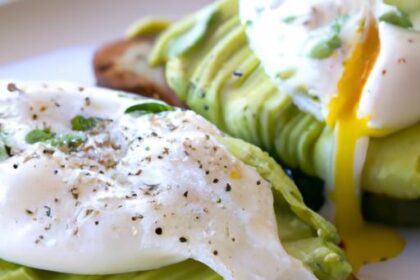 Velvety Avocado Toast with Perfectly Poached Eggs Delight