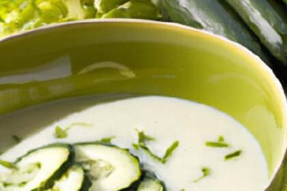 Chilled Cucumber Gazpacho: Fresh Flavors in a Bowl