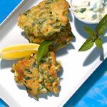 Crisp Zucchini Fritters with Feta and Fresh Mint Magic