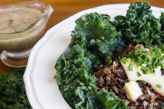 Power-Packed Kale & Quinoa Protein Bowl with Creamy Tahini