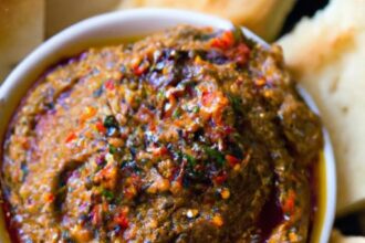 Fiery Harissa Eggplant Dip: A Bold Flavor Adventure