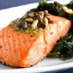 Boost Health with Baked Salmon and Omega-3 Pesto Delight
