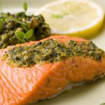 Boost Health with Baked Salmon and Zesty Omega-3 Pesto