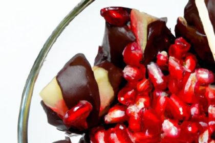 Tangy Pomegranate & Dark Chocolate Bites: Sweet Meets Healthy