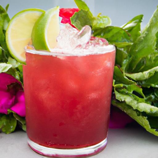 Sip the Sunset: Crafting a Refreshing Hibiscus Margarita Mocktail