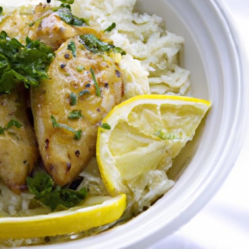 Zesty Lemon Herb Chicken and Rice: one-Pan Wonder Meal