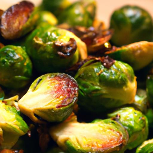Crisp &⁣ Tangy: Roasted ⁢Brussels Sprouts⁣ with ⁣Balsamic Glaze