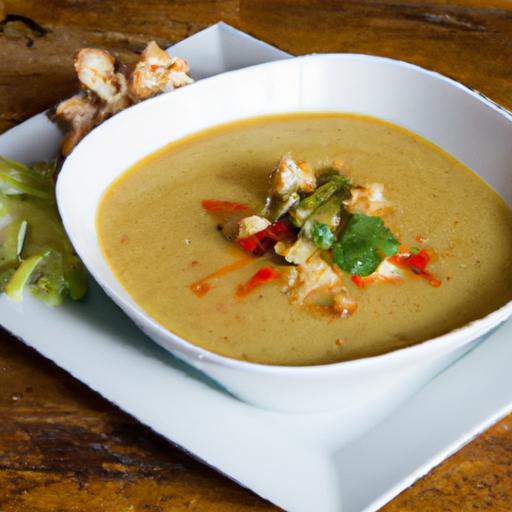 bold Flavors Unite: Spicy‍ Peanut & ⁤coconut Tempeh Soup