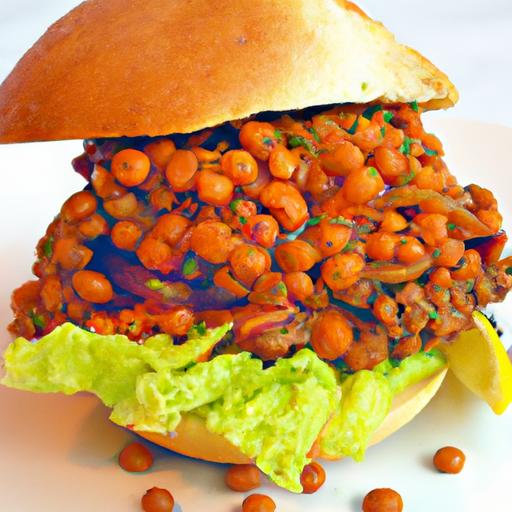 Power-Packed Lentil sloppy Joes: A protein-packed‍ Twist
