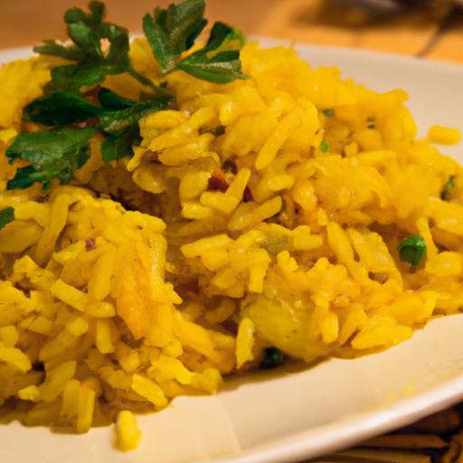 Golden Garlic Turmeric Rice: A Vibrant Flavor journey