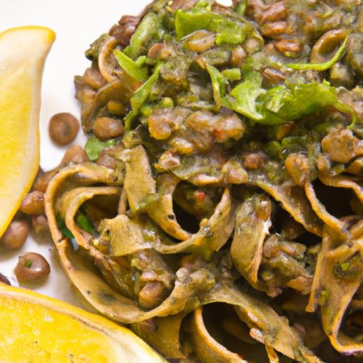 Lentil Pasta Meets Vegan Pesto: A Nutritious Flavor Boost