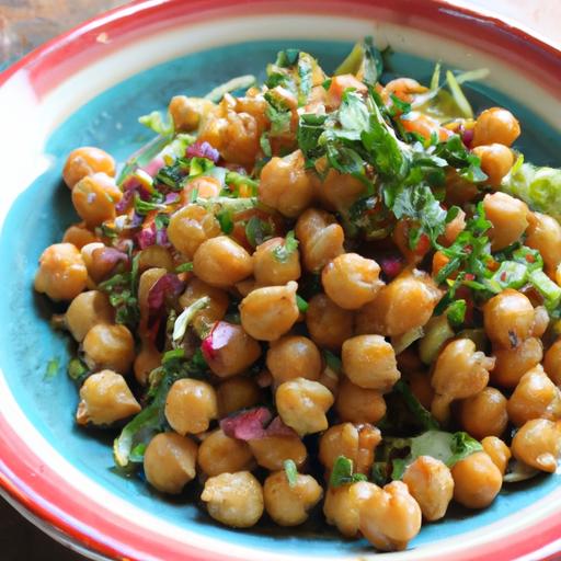 Fiery ‍Roasted Chickpea Salad:⁤ A Bold &⁣ Healthy Delight