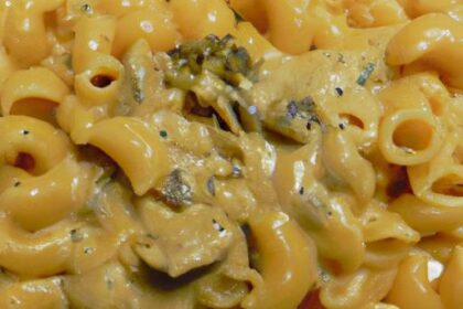Creamy Cheesy Vegan Pasta: High-Protein Dinner Delight