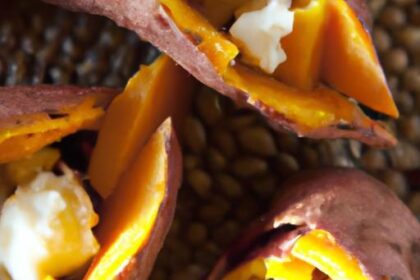 Golden Egg-Stuffed Sweet Potatoes: A Nutritious Twist