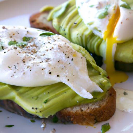 Velvety Avocado Toast with Perfectly Poached Eggs Delight