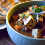 Bold Flavors Unite: Spicy Peanut & Coconut Tempeh Soup