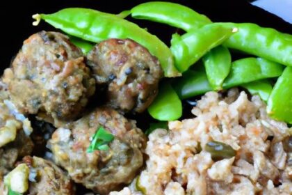 Savor Healthy Mushroom & Lentil Vegan Meatballs Delight