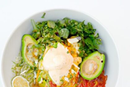 Fusion Flavors: Mexican-Inspired Bibimbap with Avocado Crema