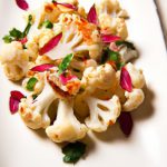 Fiery Harissa Cauliflower Meets Tangy Pomegranate Gems