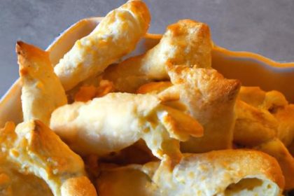 Cheesy Cauliflower Breadsticks: A Low-Carb Delight Recipe