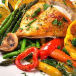 One-Pan Greek Chicken & Veggies Roasted in a Bundt Pan