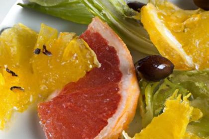 Zesty Orange & Fennel Salad with Savory Black Olives Delight