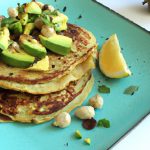 Wholesome Chickpea Flour Pancakes with Avocado Salsa Twist