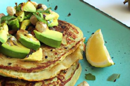 Wholesome Chickpea Flour Pancakes with Avocado Salsa Twist