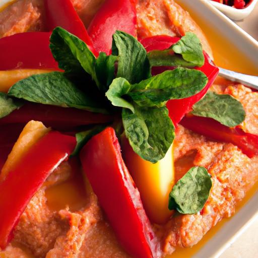 Muhammara Magic: The Roasted Red Pepper & Walnut Delight