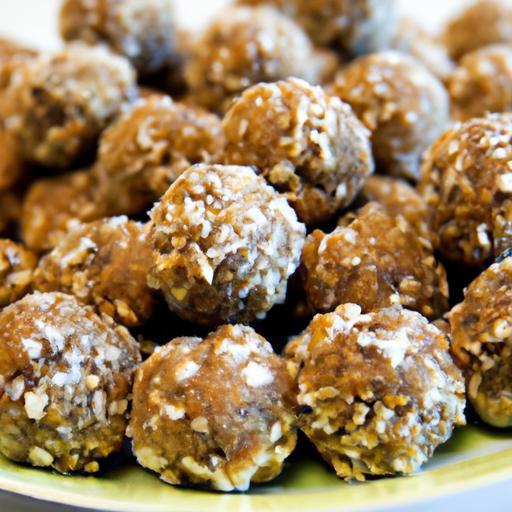 Power-Packed Peanut Butter & Date Protein Balls Recipe