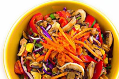 Roasted Veggie Glow Bowls: Nutritious Bliss in Every Bite