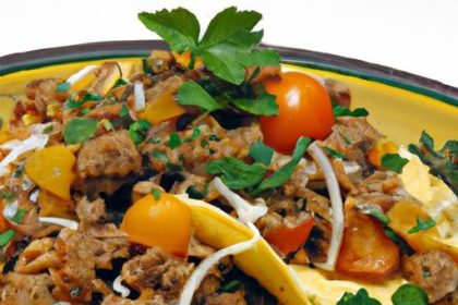 One-Pot Taco Pasta: Easy Ground Beef Dinner Delight