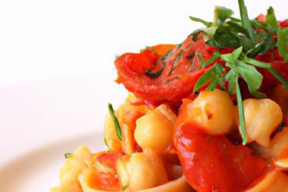 Slow Roasted Tomato & Chickpea Pasta: A Flavorful Twist