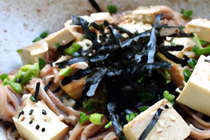 Savor Miso Soba Noodles with Tofu: A Wholesome Delight
