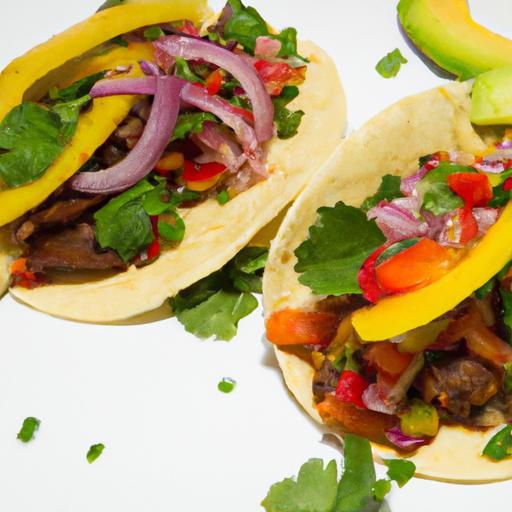 Fusion Feast: Jamaican Jerk Bulgogi Tacos with Tropical Salsa