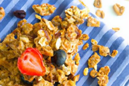 Crunchy Oil-Free Granola: Easy Breakfast Meal Prep Ideas