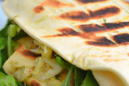 Grilled Halloumi & Arugula: Savory Stuffed Pita Pockets