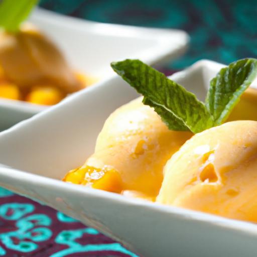 Tropical Twist: Refreshing Mango Lime Sorbet Recipe Delight