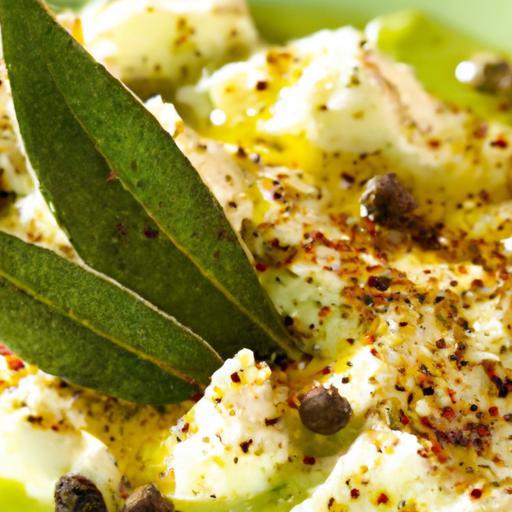 Whipped Feta Delight: Honey & Chili Flakes Fusion Flair