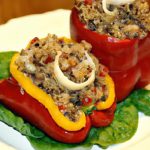 Packed with Flavor: Quinoa & Black Bean Stuffed Peppers