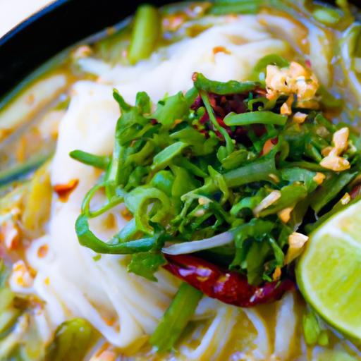 Savor the Flavors: A Guide to Thai Green Noodle Soup