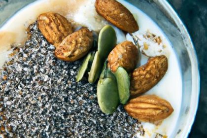 Boost Your Breakfast: Chia Pudding with Almond & Hemp Seeds