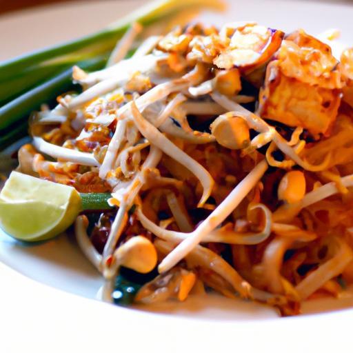 Tofu Pad Thai with Peanut Sauce: A Flavorful Twist on a Classic