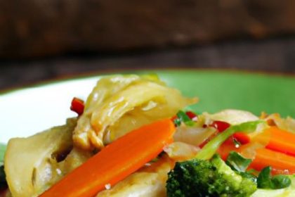 Sizzle & Spice: Garlic Ginger Cabbage Stir-Fry Delight