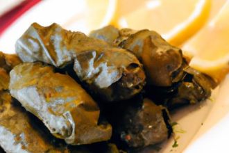 Lebanese Stuffed Grape Leaves: A Flavorful Tradition Unwrapped