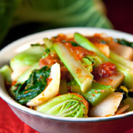 Sizzle & Spice: Garlic Ginger Cabbage Stir-Fry Delight