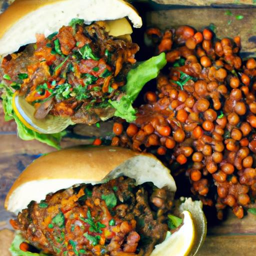 Hearty Lentil & Mushroom Sloppy Joes: A Flavorful Twist