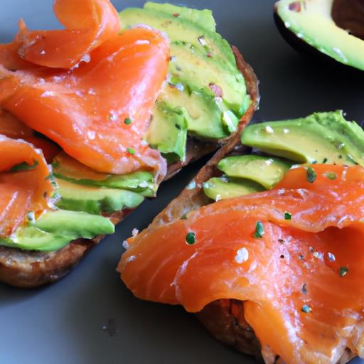 Nourish Your​ Mornings: Avocado & ‍Salmon Toast ​Delight