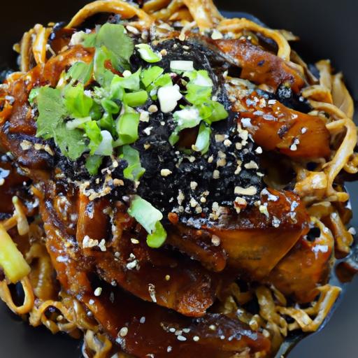 Mole⁣ Ramen⁤ Magic: Shredded Chicken ⁤& Toasted Sesame twist